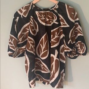 STUNNING tribal print  WHO WHAT WEAR Blouse M